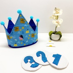 Corona Peppa Pig reversible