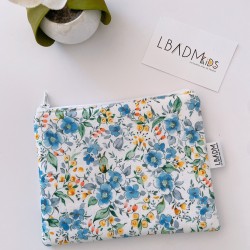 Neceser mediano de tela - FLORES