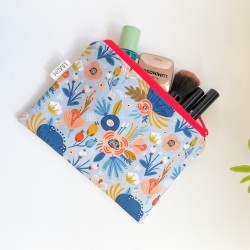 Neceser de tela - FLORES...