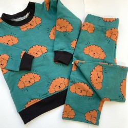 Conjunto PERROS NUBE VERDE